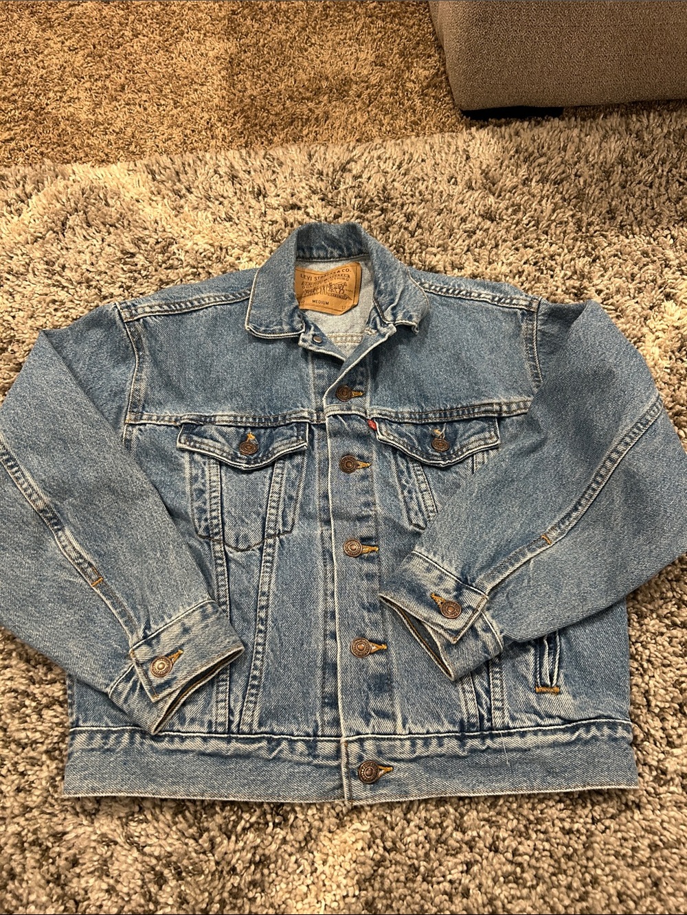 Vintage Levi's Light Blue Denim Trucker Jacket